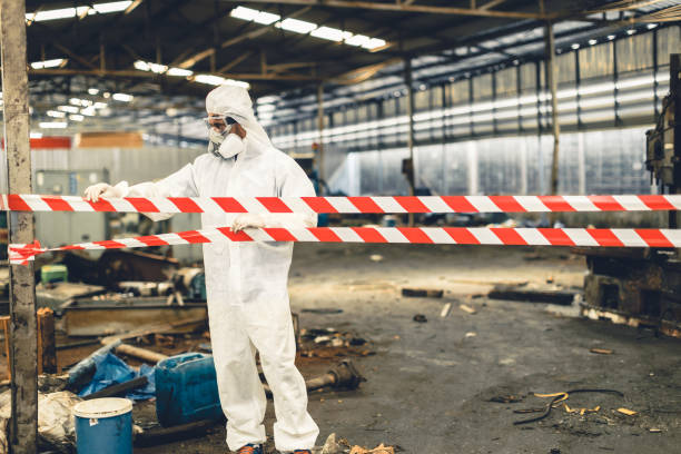 Professional Biohazard technician working in Minotola, NJ